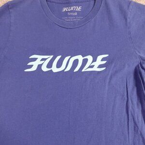 Flume Shirt Small Blue Organic Cotton Made in USA